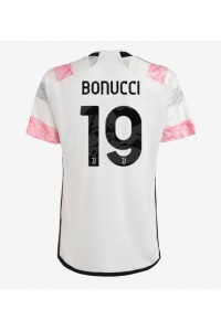 Juventus Leonardo Bonucci #19 Voetbaltruitje Uit tenue 2023-24 Korte Mouw